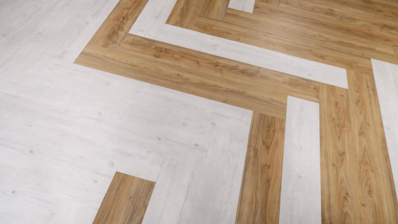 Calepinage chevron lord light & sunny white calepinage chevron